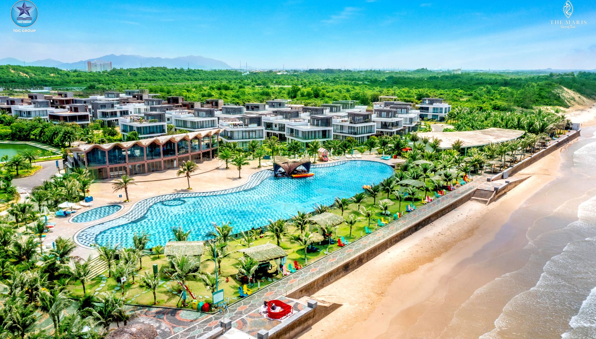 Hình ảnh thực tế biệt thự The Maris