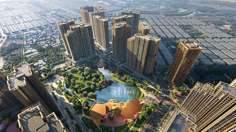 The Cityon MIK Group - công viên trung tâm 3,6 ha – trái tim xanh của dự án
